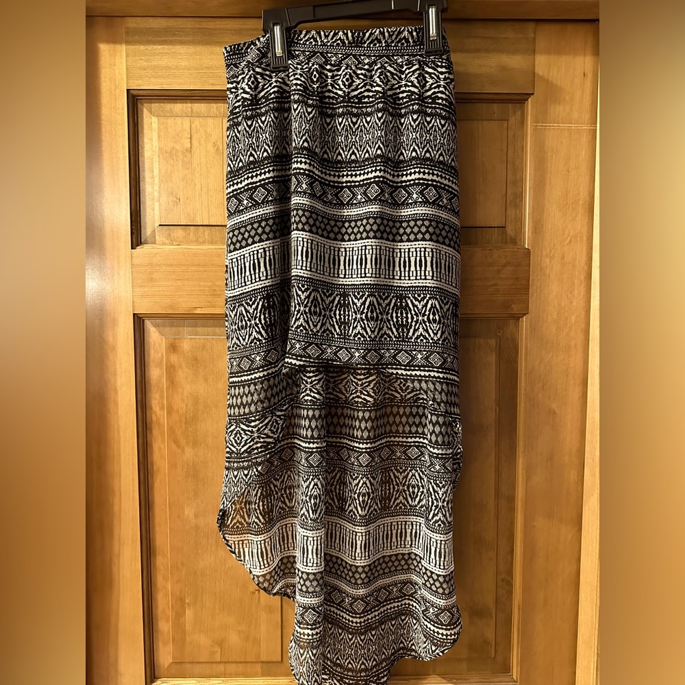 Women’s Maurice’s Bohemian Tribal High-Low‎ Maxi Skirt-Size M